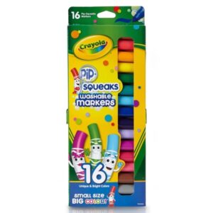 Crayola Washable Pipsqueaks Markers 16Pk