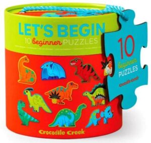 Dinosaurs Croc Creek 2pc Lets Begin Canister