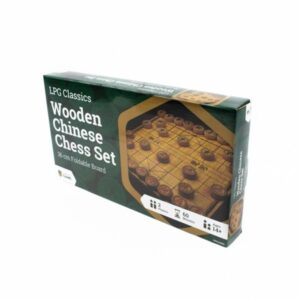 LPG Classics Wooden Chinese Chess Set - 36 cm Foldable Board