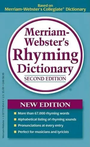 Merriam-Webster's Rhyming Dictionary (2nd edition 2006)