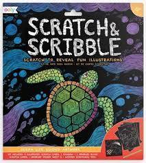 Ocean Life Scratch and Scribble
