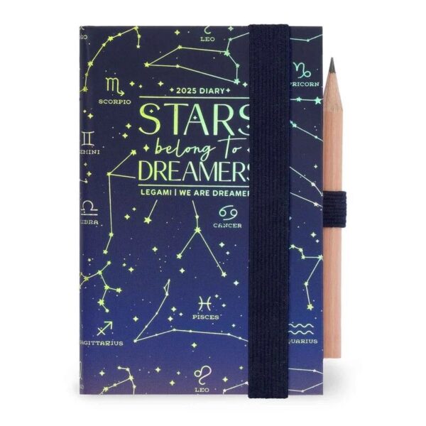 Stars 2025 Small Photo Daily Diary