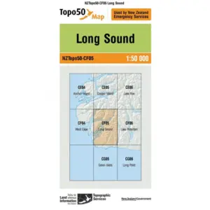 CF05 Te Awaroa/Long Sound Topo 50
