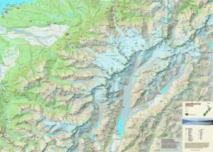 Aoraki Mount Cook Topo Map