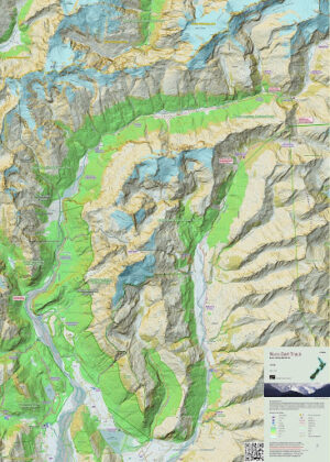 Rees-Dart Track Topo Map