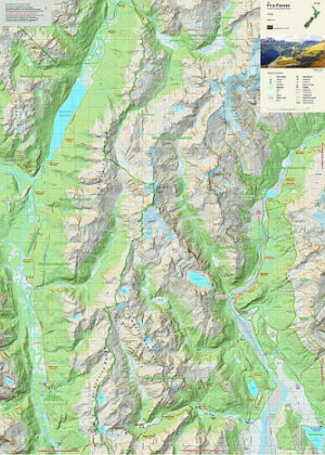 Five Passes Topo Map