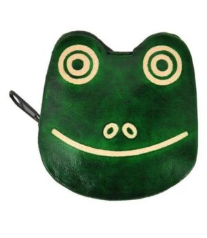 Leather Frog Purse