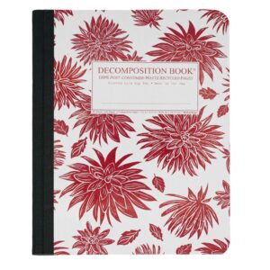 Decomposition Notebook Large Ruled DFahlias