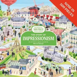 Story of Impressionism 500 pieces: a 500-piece art history jigsaw puzzle