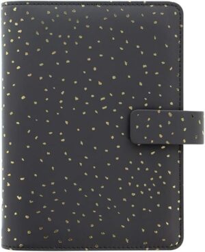 Filofax Organiser Confetti Personal Charcoal