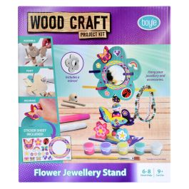 Boyle Woodcraft Flower Jewellery Stand