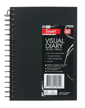 Jasart Single Wire Visual Diary A6