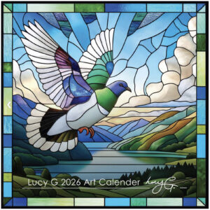 Lucy Gauntlet Wall Calendar 2026