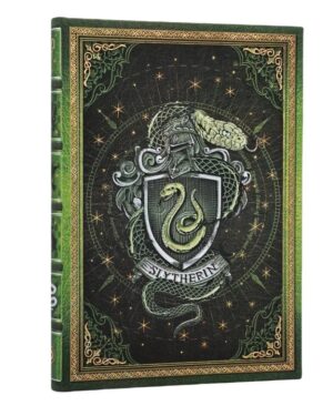 Slytherin Journal (Harry Potter Collection) Midi Custom Lined (Elastic Band Closure)