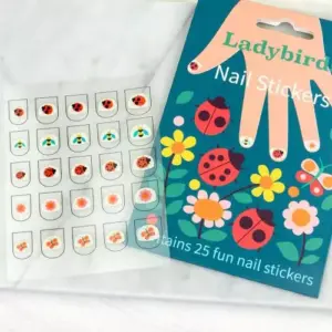 Lady Bird Nail Stickers