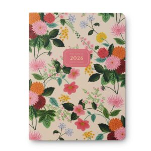 Rifle Paper Co - 2026 Monthly Appointment Notebook - Dahlia