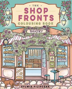 Shop Fronts Colouring Book