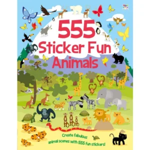 555 Sticker Fun - Animals Activity Book