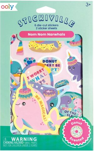Nom Nom Narwhals Sticker set