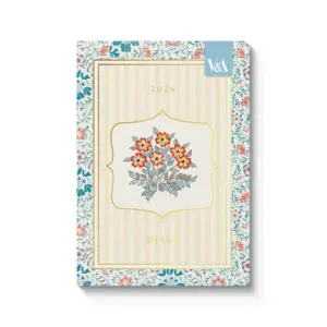 V&A Cottage Garden Flower A5 2026 Diary