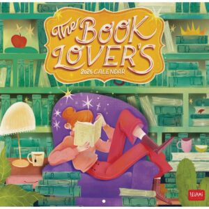 Book Lovers Legami 2026 Wall Calendar 30 X 29
