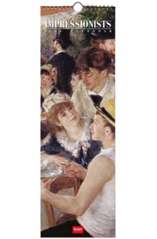 Impressionists Legami 2026 slim Wall Calendar 16 X 49cm