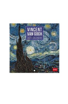 Vincent Van Gogh Legami 2026 Mini Wall Calendar 18 X 18cm