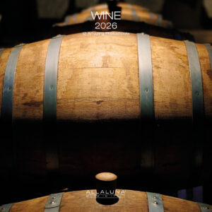 Wine Square Wall Calendar 2026