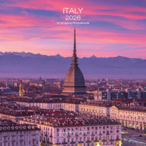 Italy Square Wall Calendar 2026