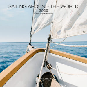 Sailing Around the World Square Wall Calendar 2026