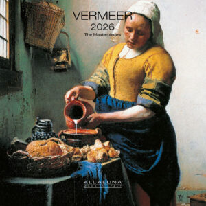 Vermeer Mini Square Wall Calendar 2026