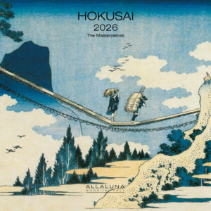 Hokusai Mini Square Wall Calendar 2026
