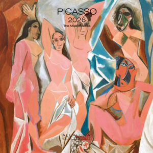 Picasso Mini Square Wall Calendar 2026