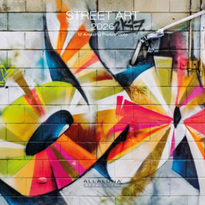 Street Art Mini Square Wall Calendar 2026