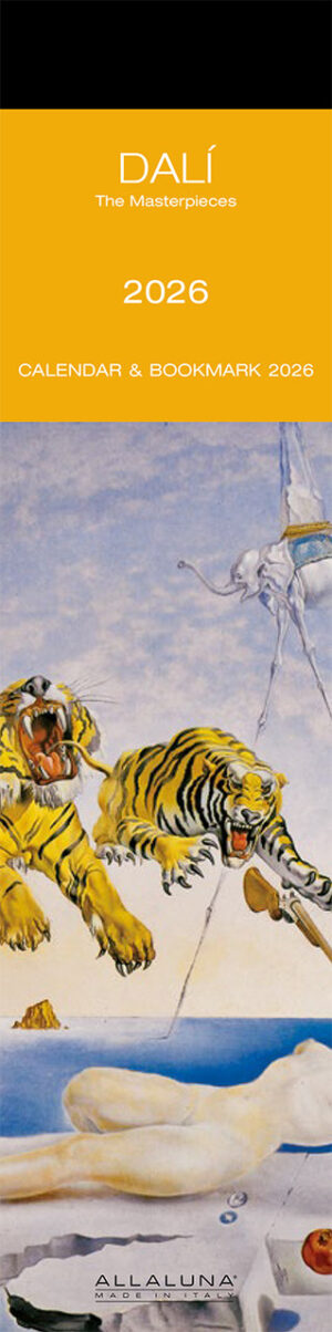 Dali Bookmark Calendar 2026