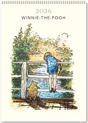 Winnie The Pooh Medium Wall Calendar 2026