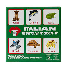 Lingo Italian Memory Match-it