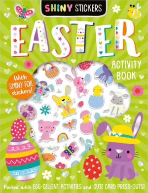 Easter Activity Book With Shiny Stickers