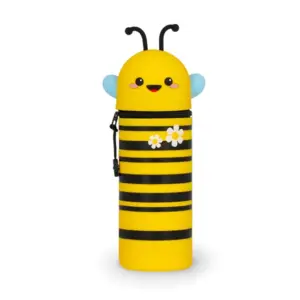 Kawaii Bee Silicone Pencil Case