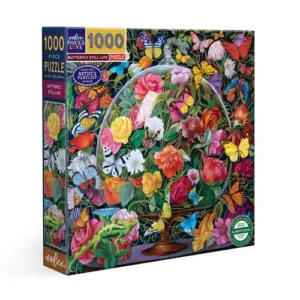 Butterfly Still Life 1000 Piece Puzzle