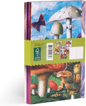 Eeboo Pocket Notebook Fungi