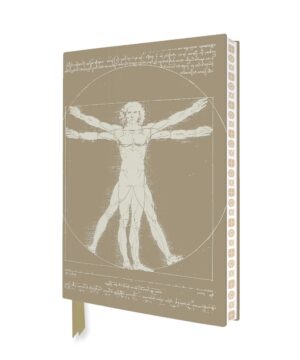 Da Vinci: Vitruvian Man Artisan Art Notebook (Flame Tree Journals)