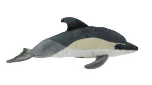 Common Dolphin with Sound Plush Toy