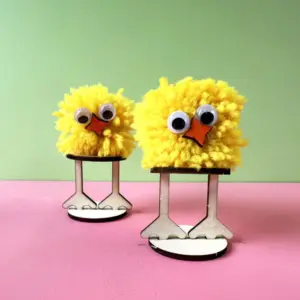 Craft Your Own Pom Pom Chicken