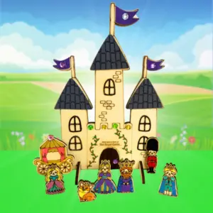 Craft Your Own Royal Castle Puzzle