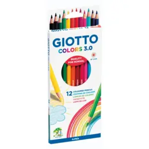 Giotto Colours 3.0 Pencils 12 pack
