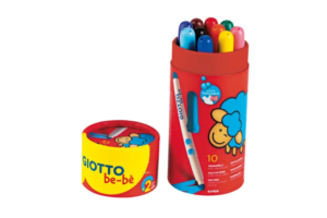 Giotto Be Be Fibre Pens Pot 10 Assorted