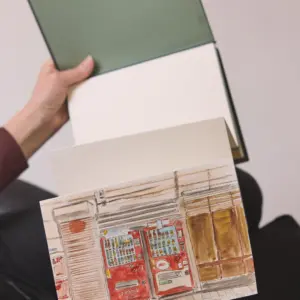 Milliogram A5 Accordian Watercolour insert