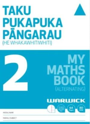 Warwick My Maths Book 2 7mm Quad Alternating Pages