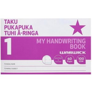 Warwick My Handwriting Book 1 Dashed 7mm Ruled 14mm Ruled 60 Page